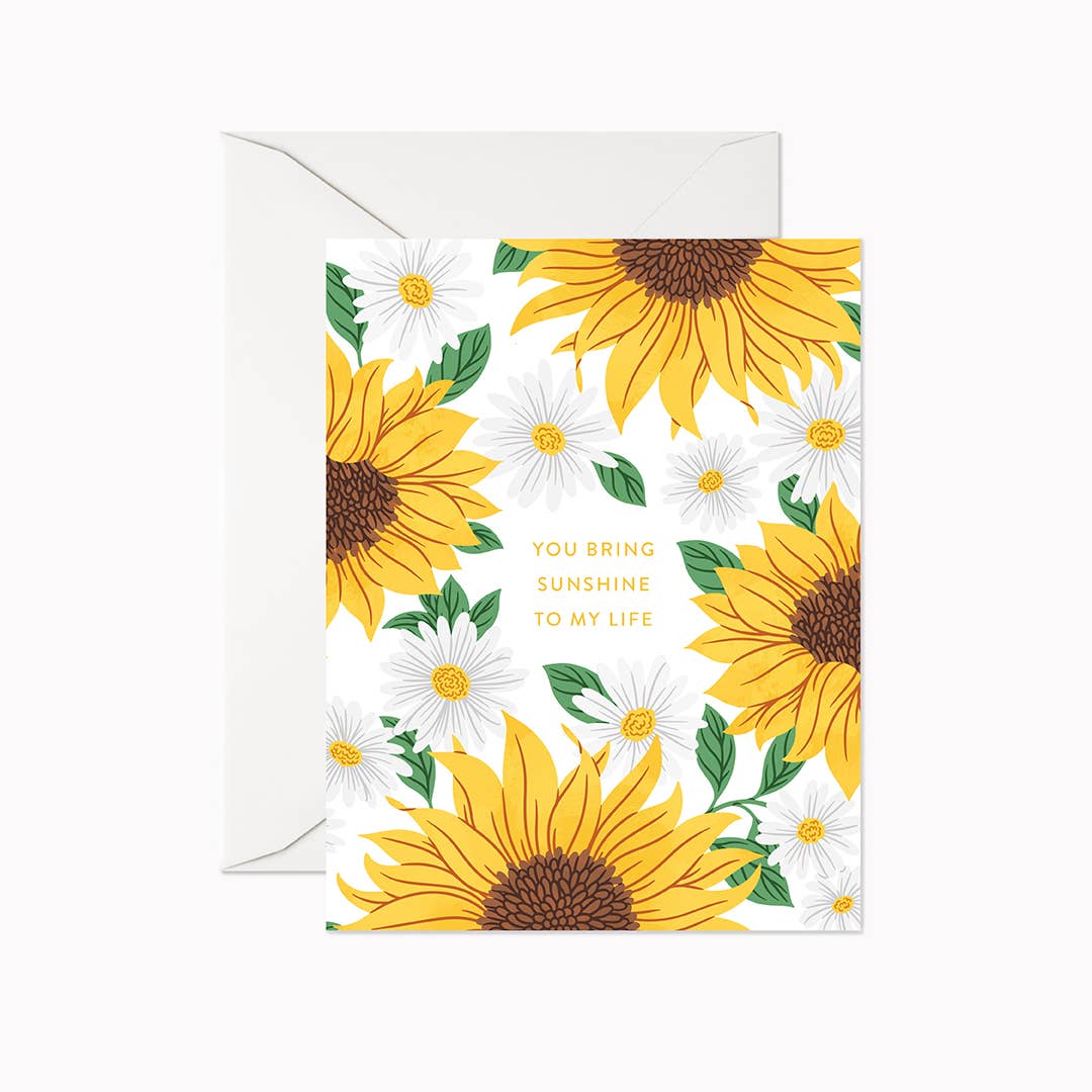 Linden Paper Co. - Sunshine Sunflowers | Greeting Card