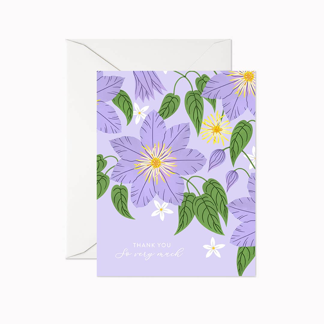 Linden Paper Co. - Thank You So Very Much | Greeting Card