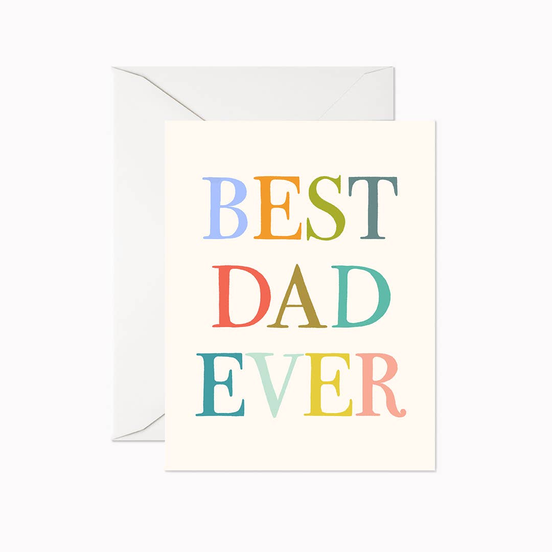 Linden Paper Co. - Best Dad Ever | Greeting Card