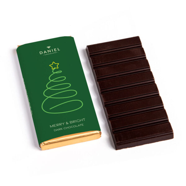 Merry & Bright Chocolate Bar, 85g
