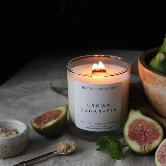 BROWN SUGAR + FIG SOY CANDLE
