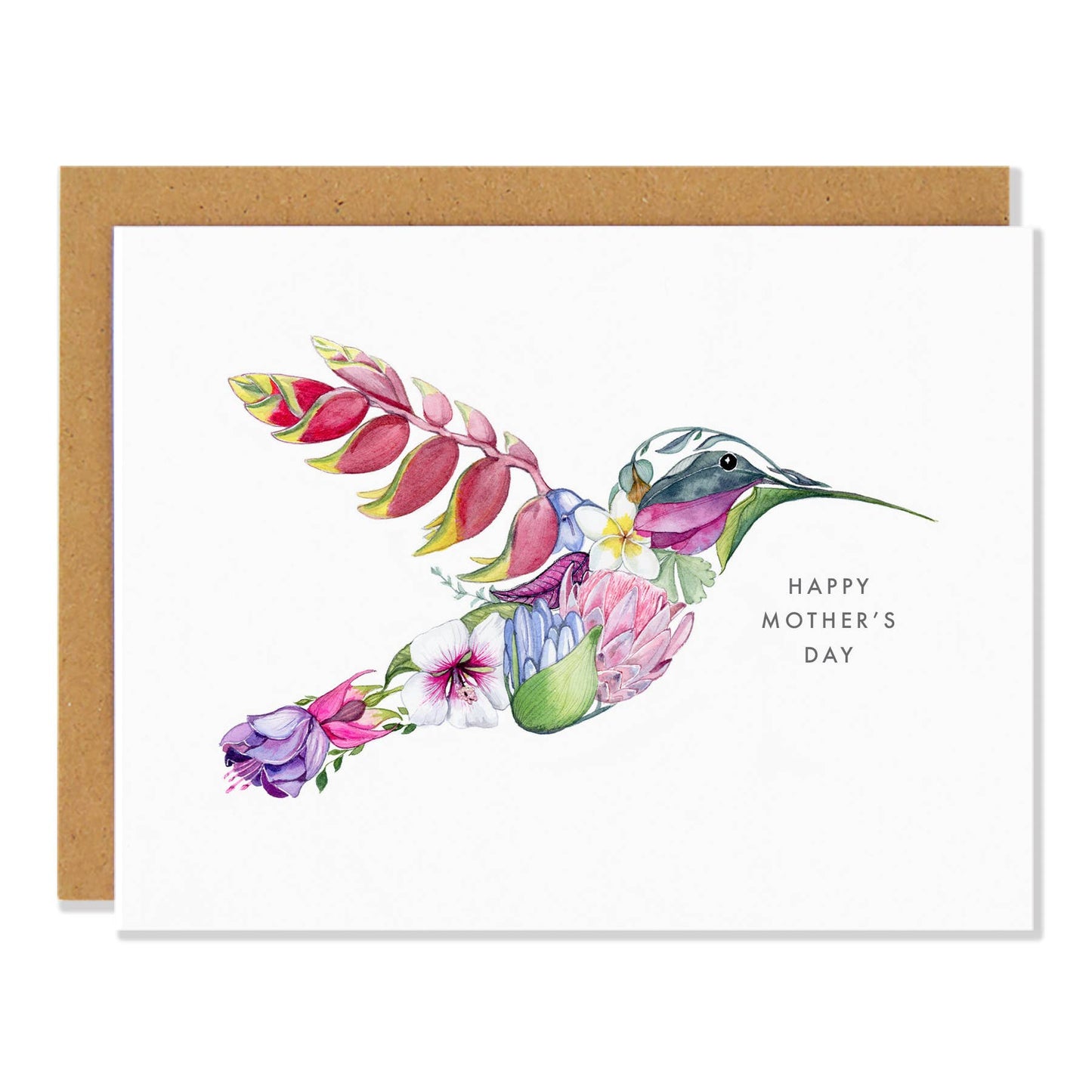Sarah Voyer Paper - Mother's Day Hummingbird Greeting Card