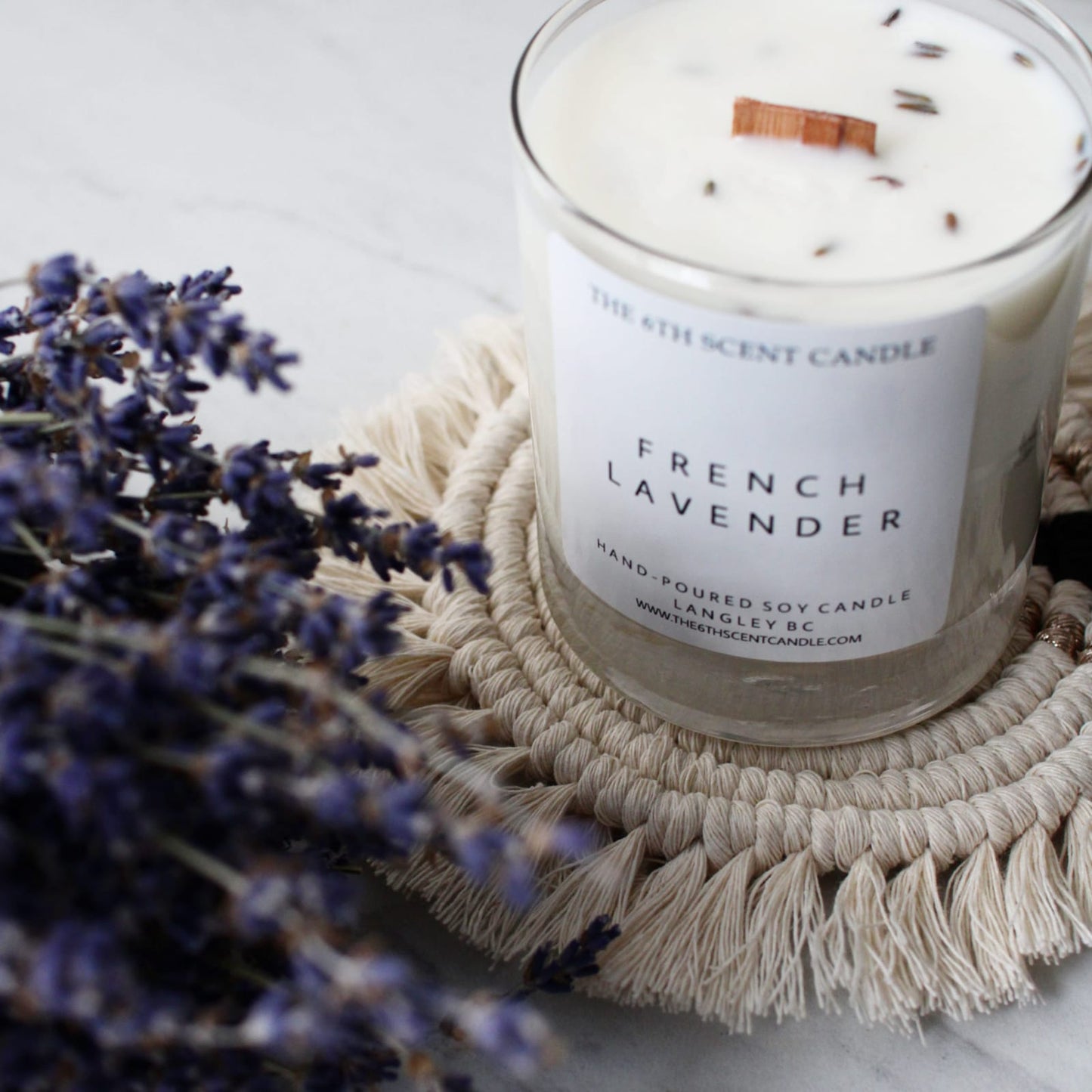 FRENCH LAVENDER SOY CANDLE