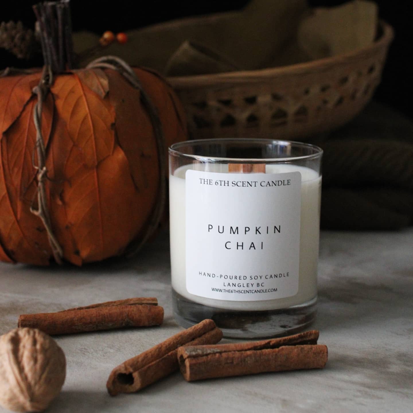 PUMPKIN CHAI SOY CANDLE