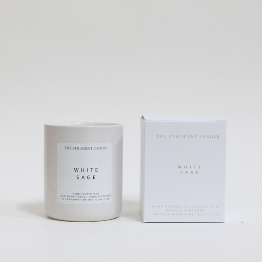 Spring Collection – White Sage Soy Candle