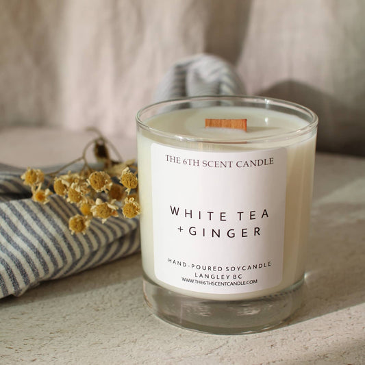 WHITE TEA GINGER SOY CANDLE