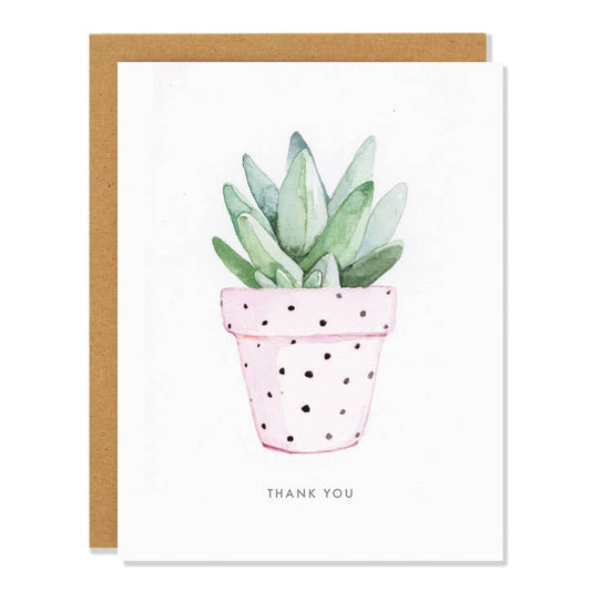 Sarah Voyer Paper - Thank You Succulent