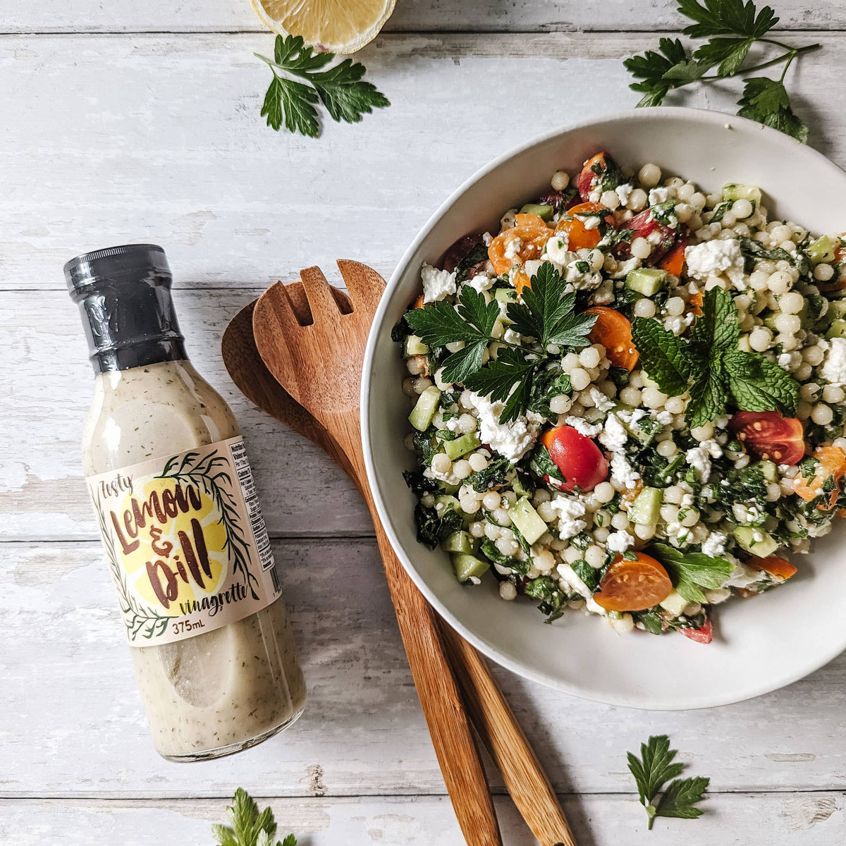 Taste of the Okanagan - Lemon Dill Vinaigrette — Small Batch BC Salad Dressing