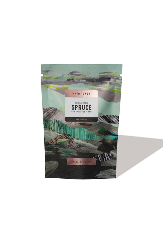 Anto Yukon - Foaming Spruce Bath Soak - 100 g