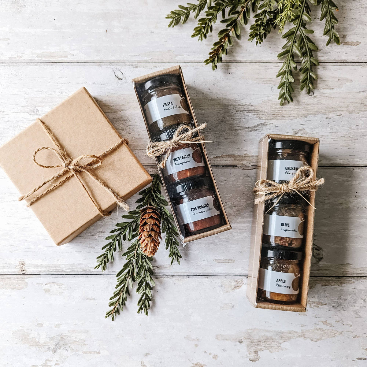 Taste of the Okanagan - Mini Trio Jelly & Preserve Gift Set for Cheese & Charcuterie