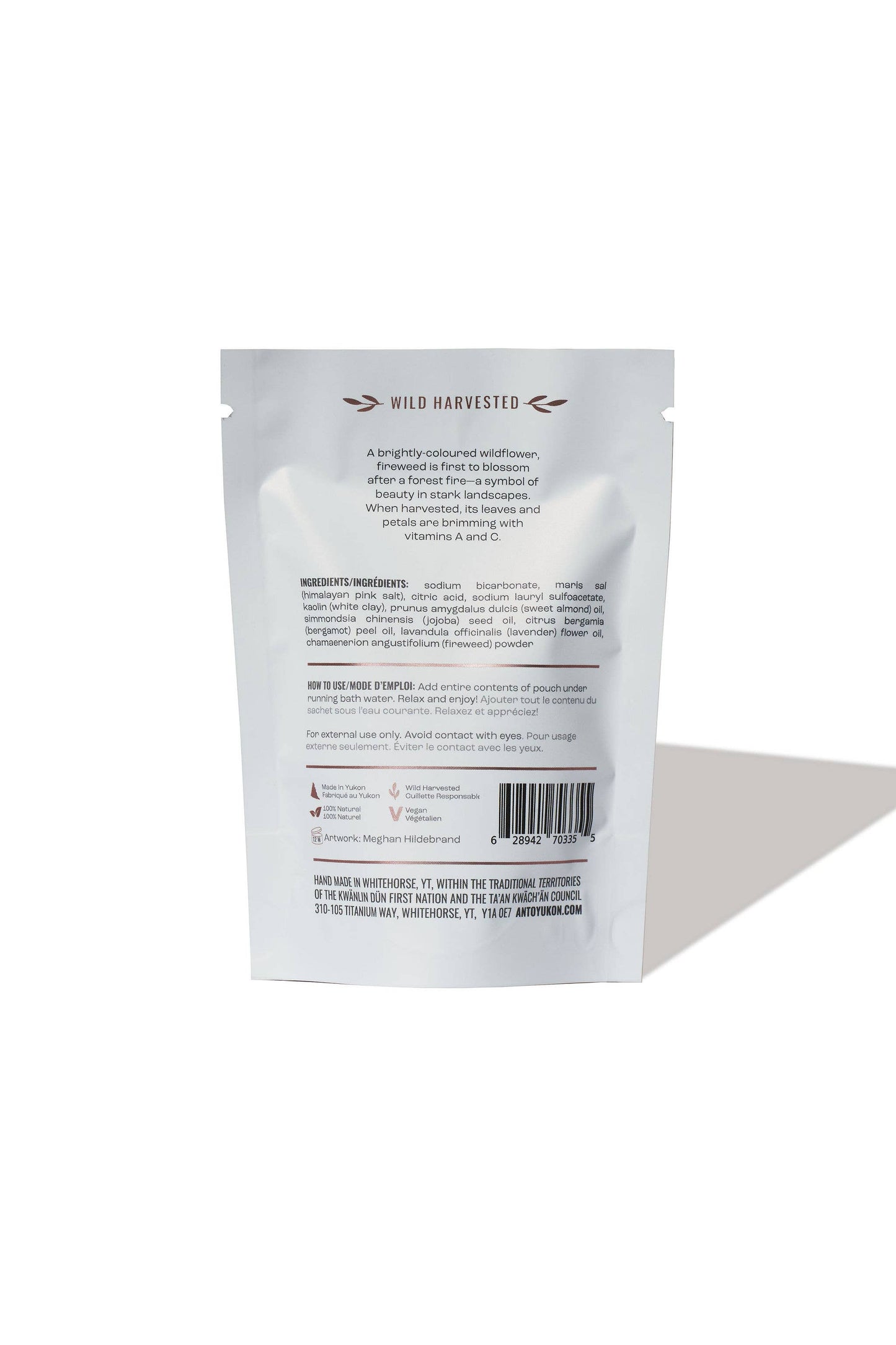 Anto Yukon - Foaming Fireweed Bath Soak - 100 g