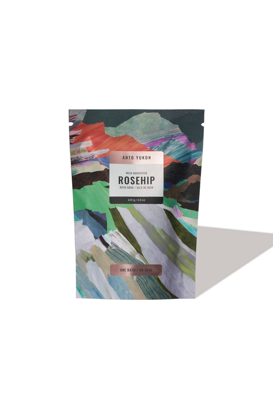 Anto Yukon - Foaming Rosehip Bath Soak - 100 g