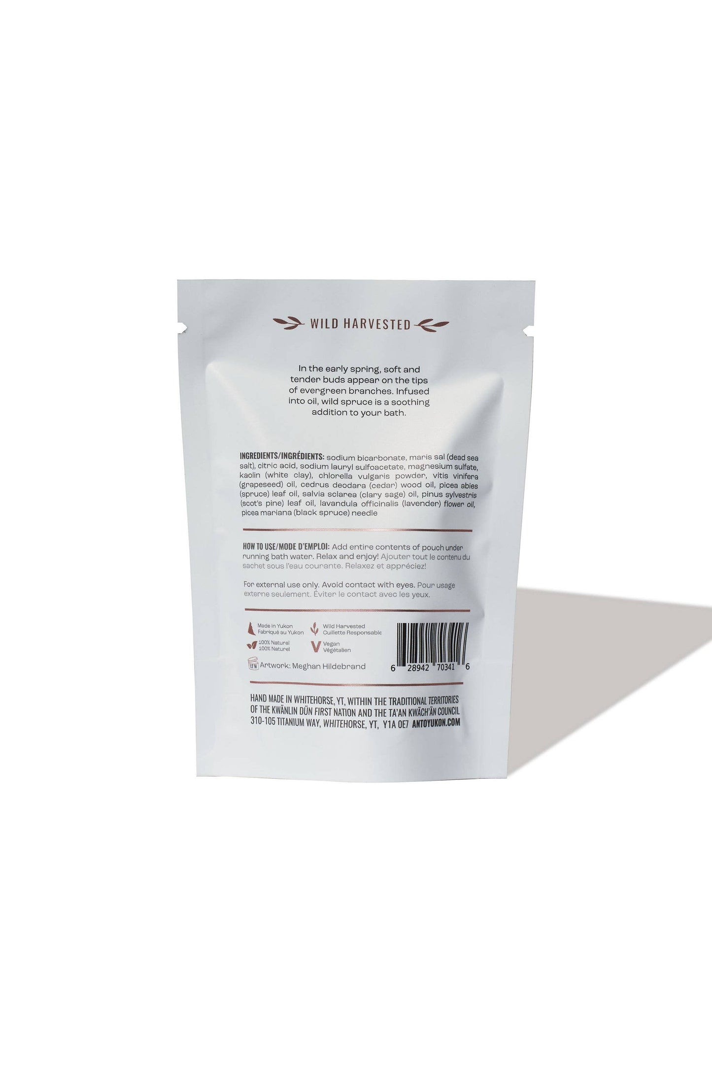 Anto Yukon - Foaming Spruce Bath Soak - 100 g