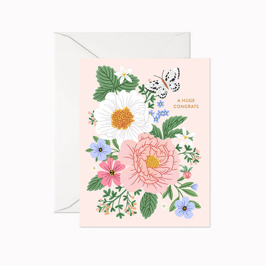 Linden Paper Co. - A Huge Congrats | Greeting Card