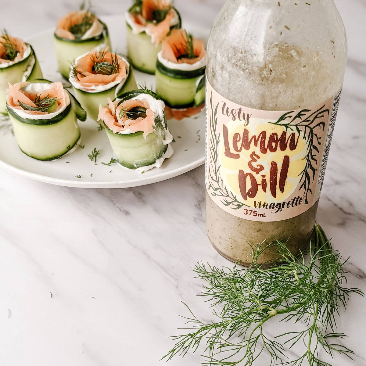 Taste of the Okanagan - Lemon Dill Vinaigrette — Small Batch BC Salad Dressing