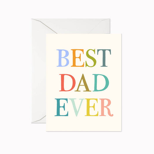 Linden Paper Co. - Best Dad Ever | Greeting Card