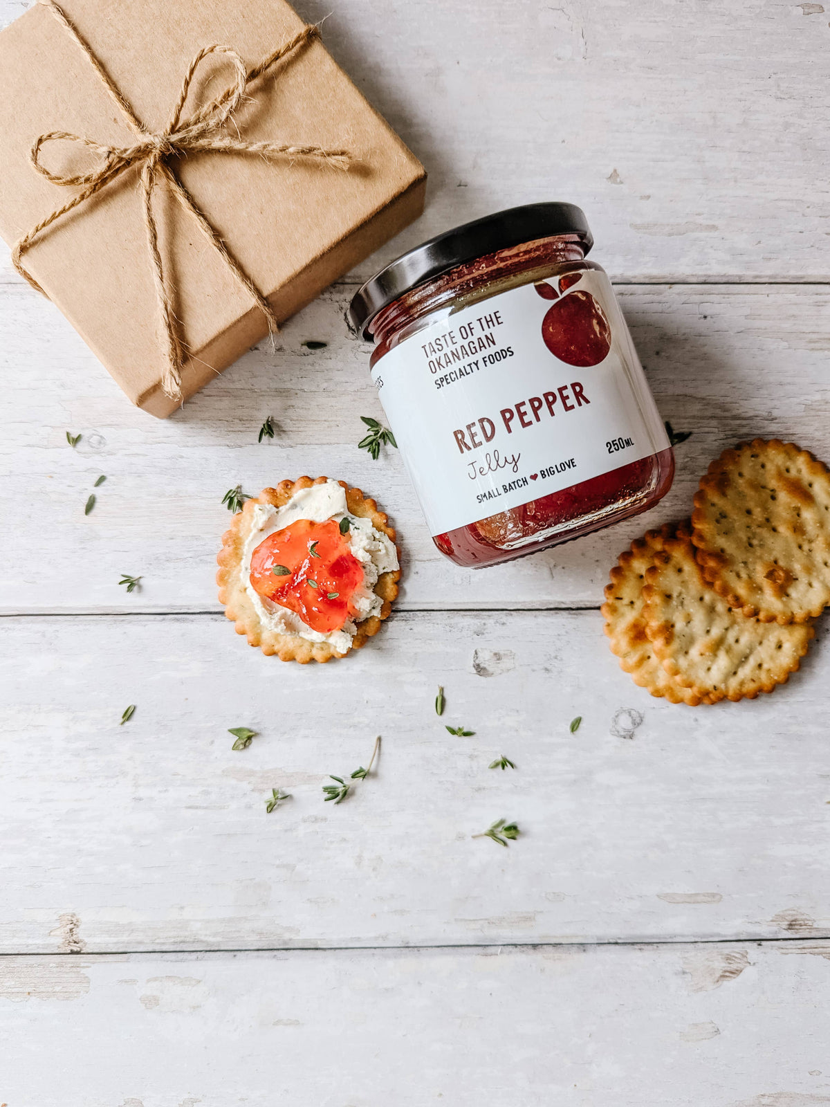 Taste of the Okanagan - Red Pepper Jelly — Classic Pepper Jelly for Cheese Boards