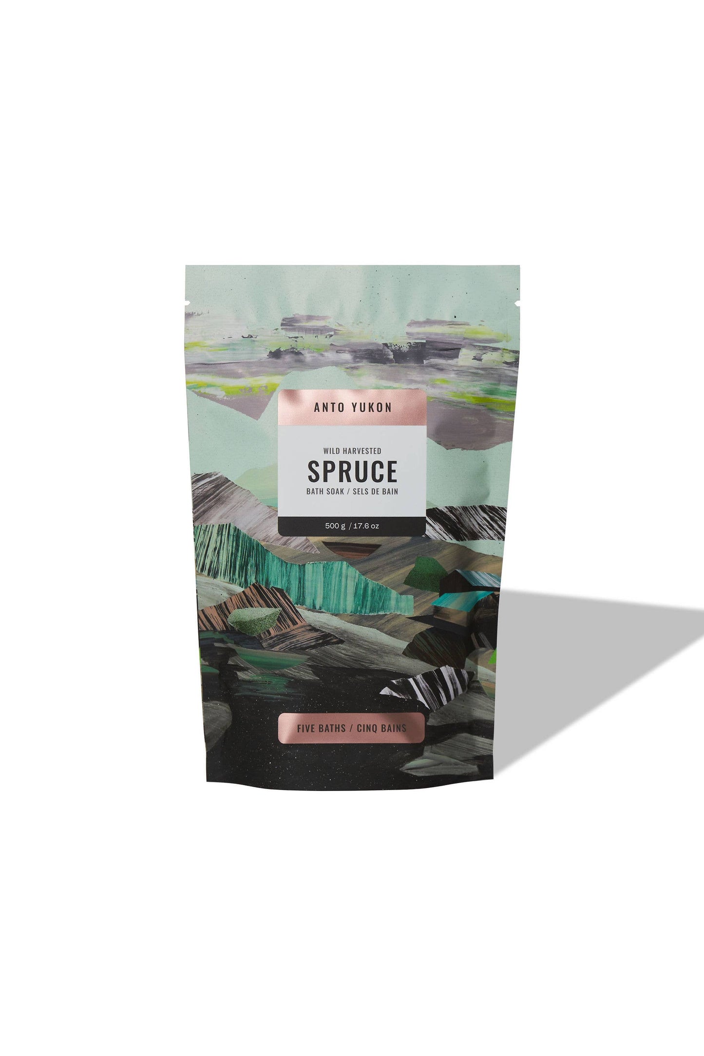 Anto Yukon - Foaming Spruce Bath Soak - 100 g