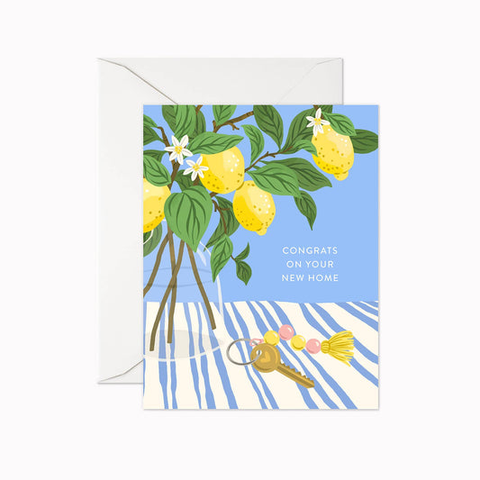 Linden Paper Co. - Congrats on your new home | Greeting Card
