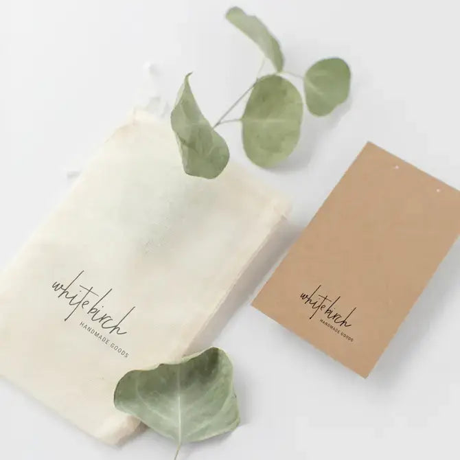 Whitebirch Handmade Goods - Small London Tan Leather Half Moon Earrings With Brass Disc - 14k Gold Fill