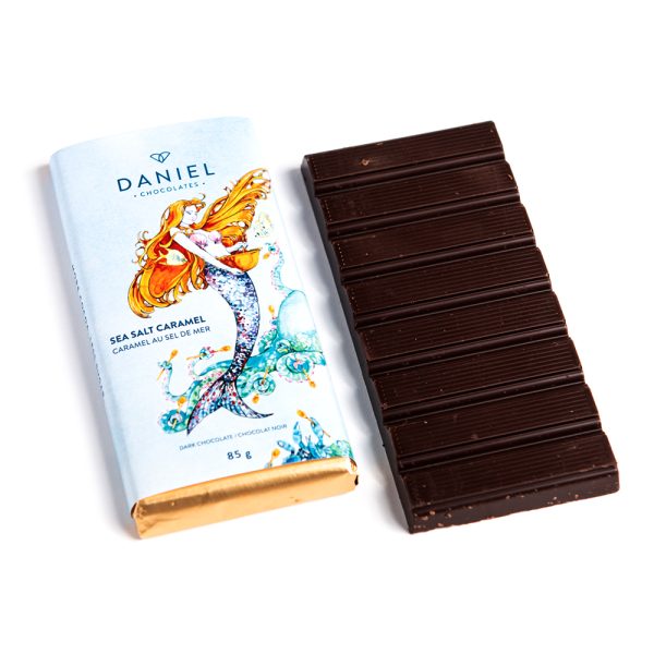 Salted Caramel Dark Chocolate Bar, 85g