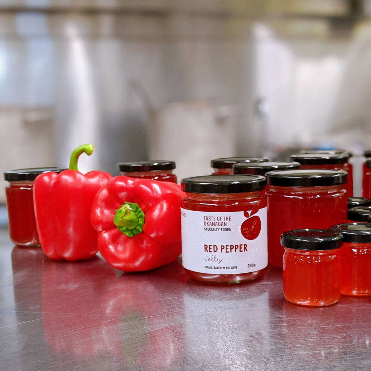 Taste of the Okanagan - Red Pepper Jelly — Classic Pepper Jelly for Cheese Boards