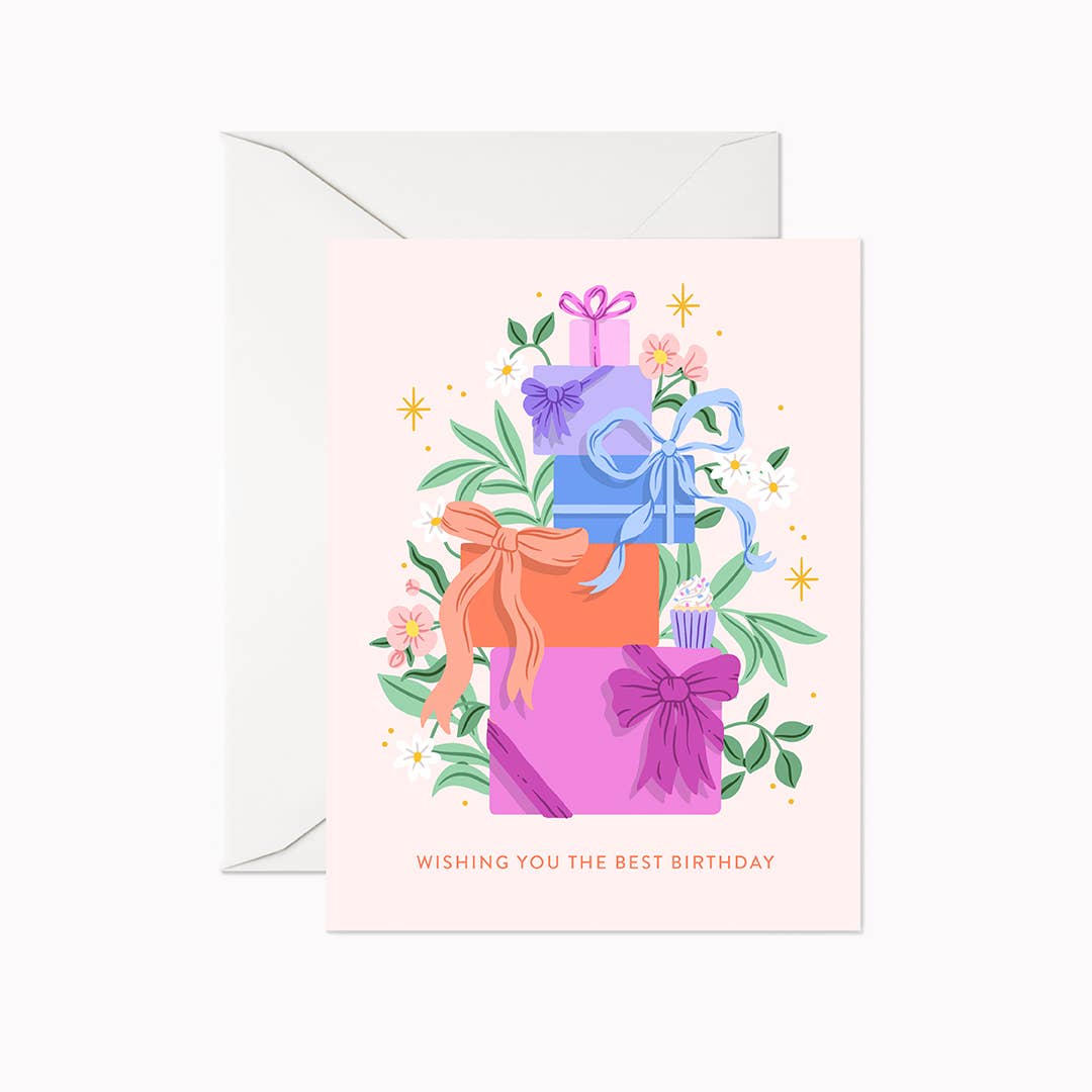 Linden Paper Co. - Wishing You the Best Birthday | Greeting Card
