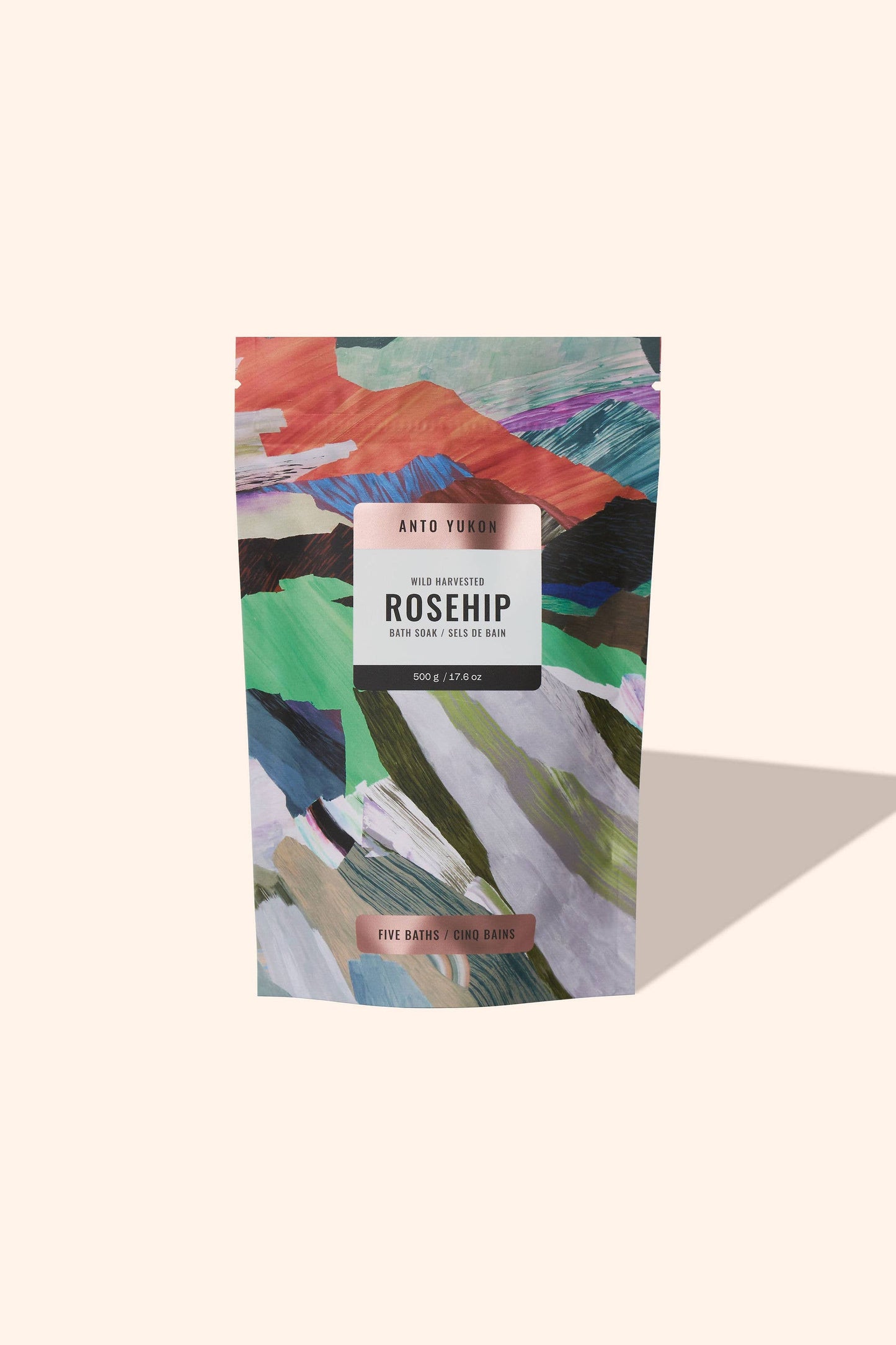 Anto Yukon - Foaming Rosehip Bath Soak - 100 g