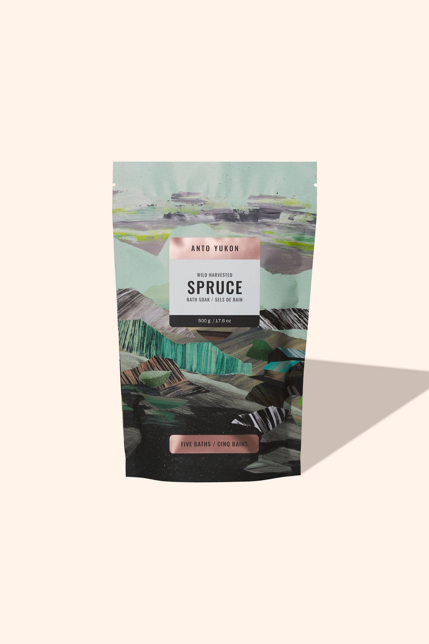Anto Yukon - Foaming Spruce Bath Soak - 100 g