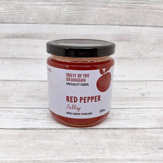 Taste of the Okanagan - Red Pepper Jelly — Classic Pepper Jelly for Cheese Boards