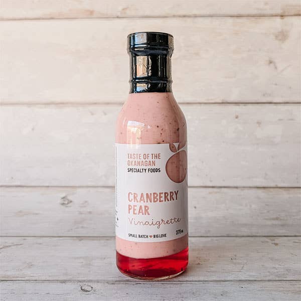 Taste of the Okanagan - Cranberry Pear Vinaigrette — Small Batch BC Salad Dressing