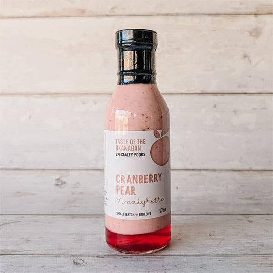 Taste of the Okanagan - Cranberry Pear Vinaigrette — Small Batch BC Salad Dressing