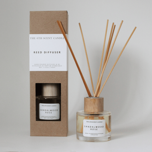 Reed Diffuser-Sandalwood+Rose