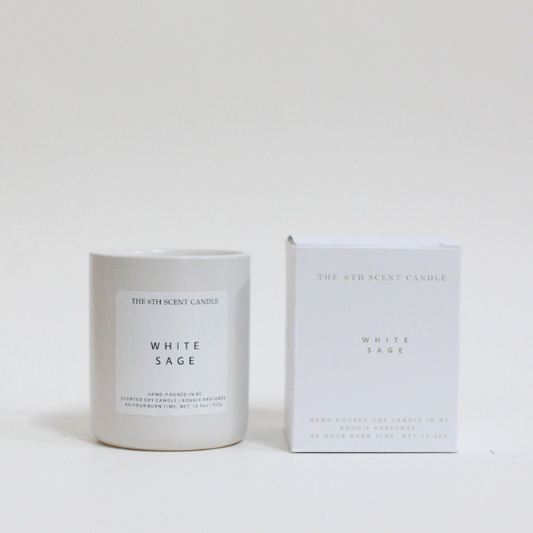 Spring Collection – White Sage Soy Candle